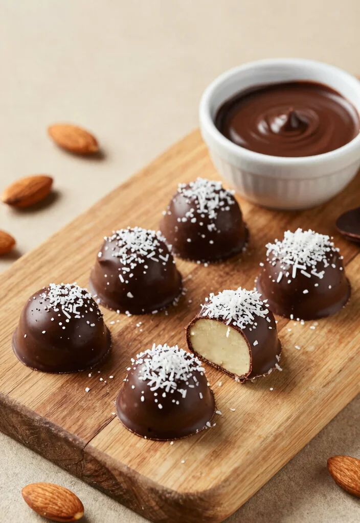 18 Gluten and Dairy Free Recipes for Desserts (Easy & Delicious) - 8. Almond Joy Bites 1