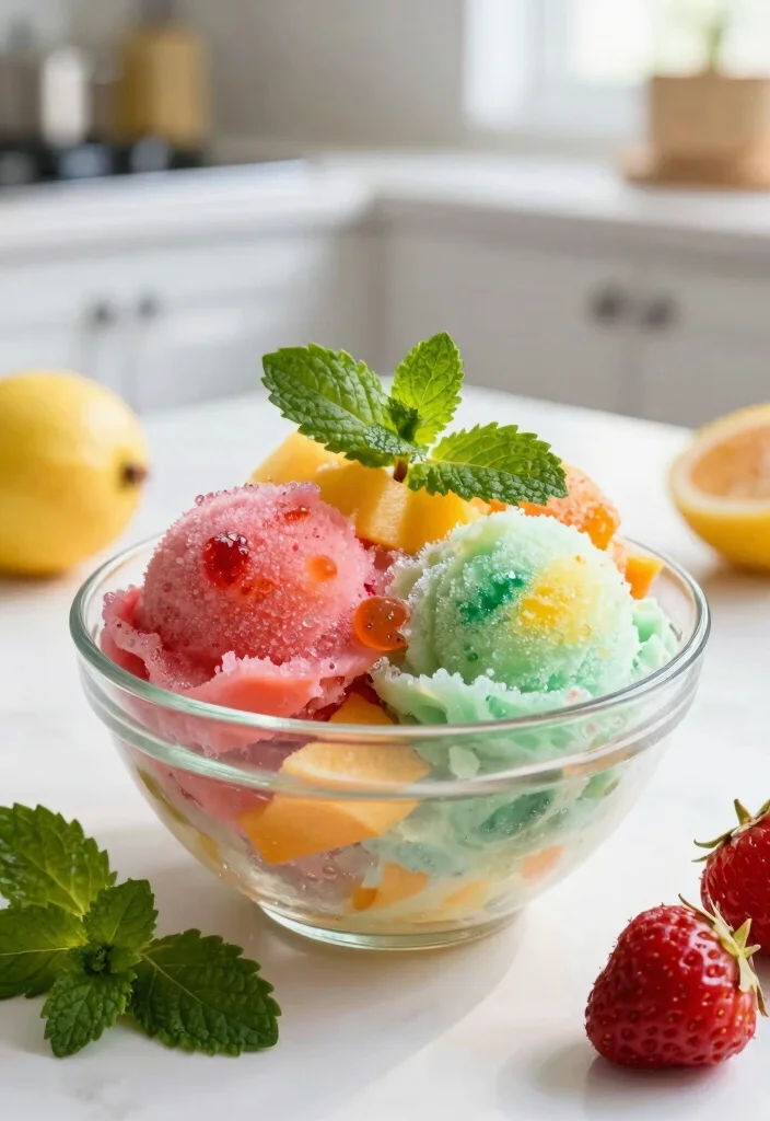 18 Vegan Dairy Free Gluten Free Recipes for Plant-Based Living - 12. Fruit Sorbet 1