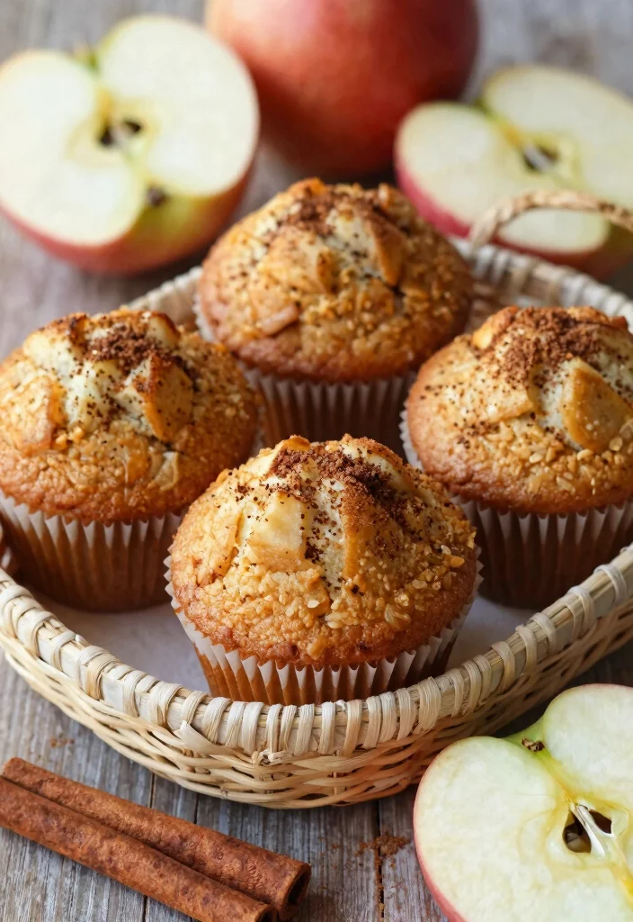 18 Vegan Dairy Free Gluten Free Recipes for Plant-Based Living - 13. Apple Cinnamon Muffins 1