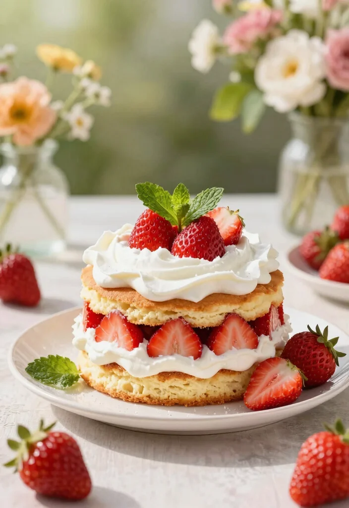 18 Vegan Dairy Free Gluten Free Recipes for Plant-Based Living - 15. Vegan Strawberry Shortcake 1