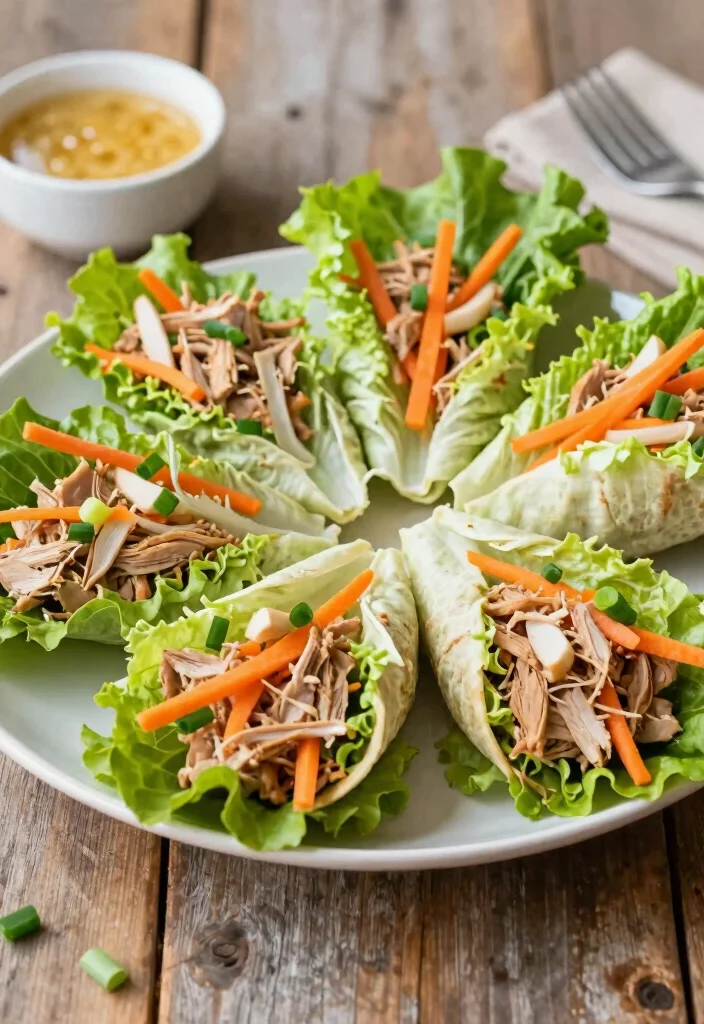 19 Gluten Free Dairy Free Recipes for Dinner That's Family-Friendly - 10. Turkey & Vegetable Lettuce Wraps 1