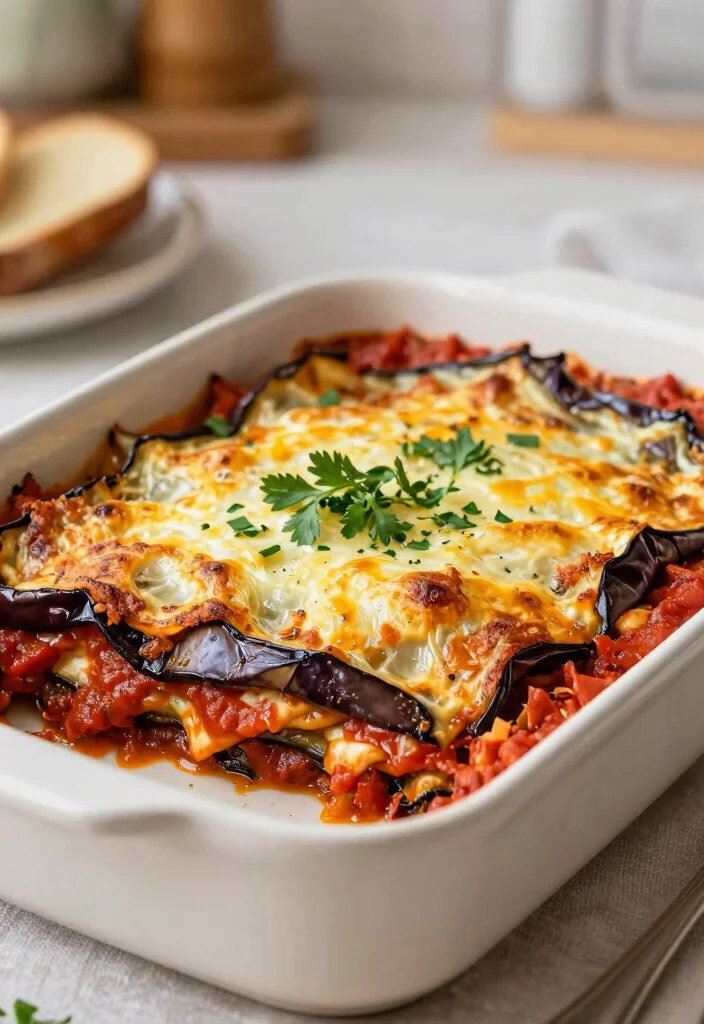 19 Gluten Free Dairy Free Recipes for Dinner That's Family-Friendly - 16. Eggplant Parmesan Bake 1
