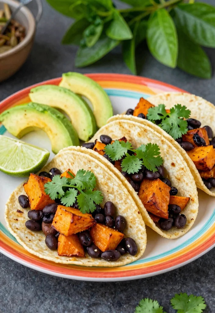 19 Gluten Free Dairy Free Recipes for Dinner That's Family-Friendly - 5. Sweet Potato and Black Bean Tacos 1