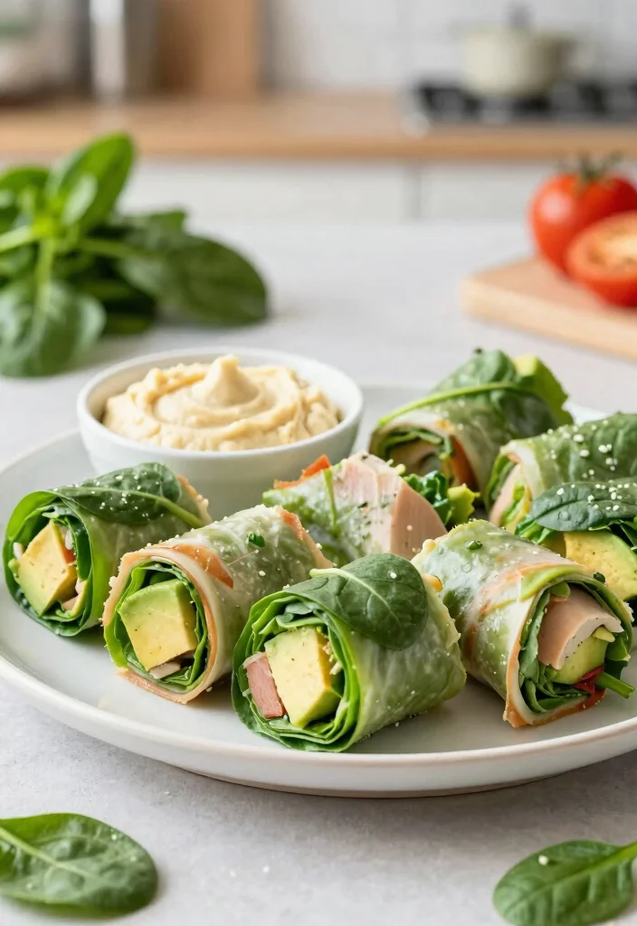 19 Gluten Free Dairy Free Recipes for Kids They'll Actually Eat - 12. Spinach and Turkey Roll-Ups 1