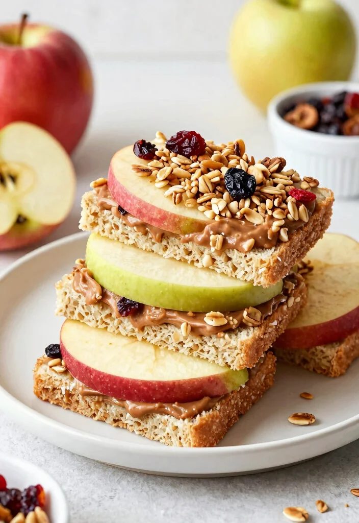 19 Gluten Free Dairy Free Recipes for Kids They'll Actually Eat - 9. Apple Sandwiches 1