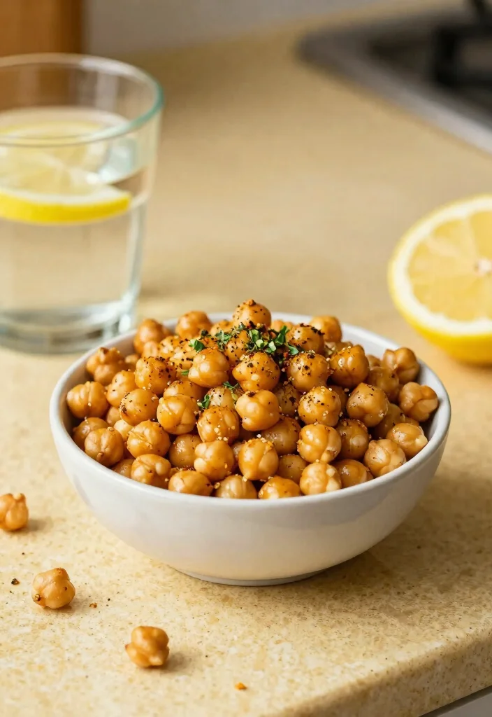19 Gluten Free Recipes for New Moms: Easy & Nutritious Options - 13. Roasted Chickpeas 1