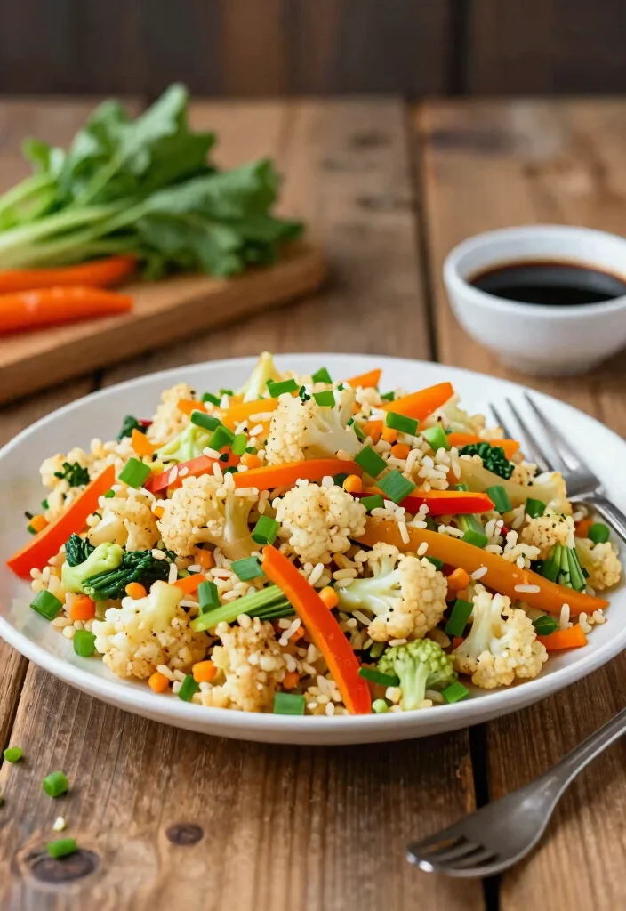 19 Gluten Free Recipes for New Moms: Easy & Nutritious Options - 14. Cauliflower Rice Stir-Fry 1