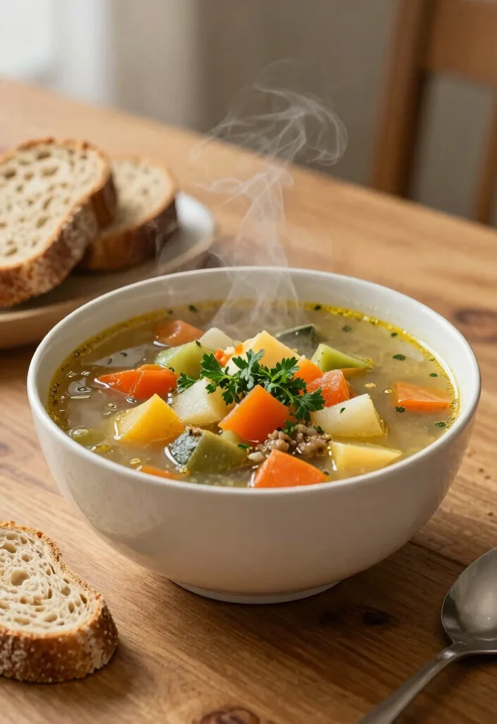 19 Gluten Free Recipes for New Moms: Easy & Nutritious Options - 7. Hearty Vegetable Soup 1