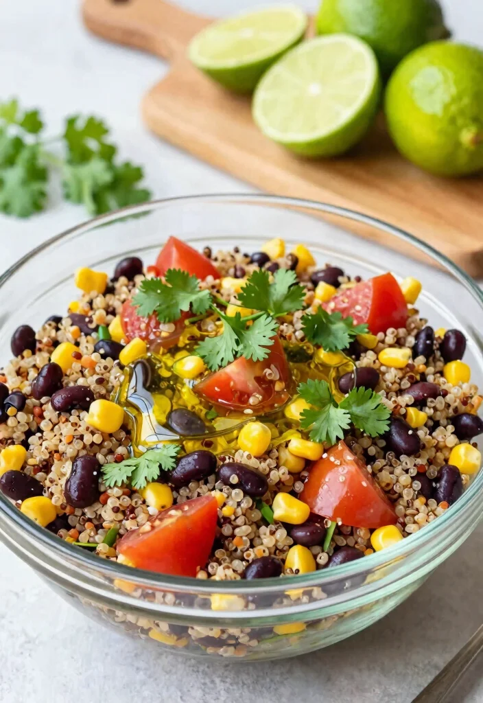 19 Gluten and Dairy Free Recipes Easy to Prepare Quickly - 1. Quinoa and Black Bean Salad 1