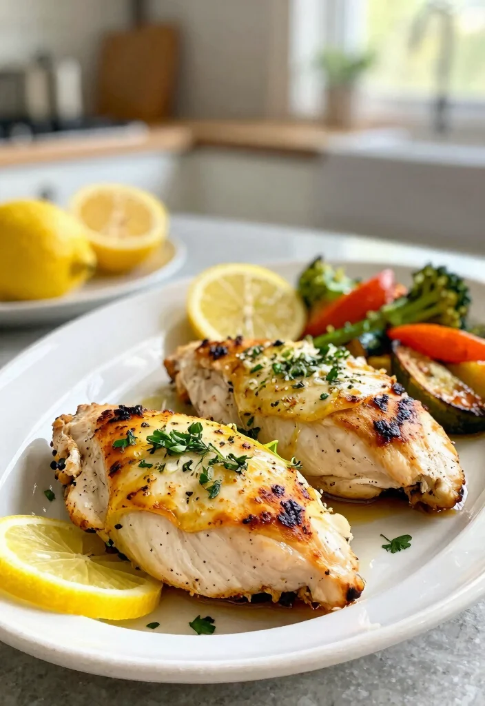 19 Gluten and Dairy Free Recipes Easy to Prepare Quickly - 5. Baked Lemon Herb Chicken 1