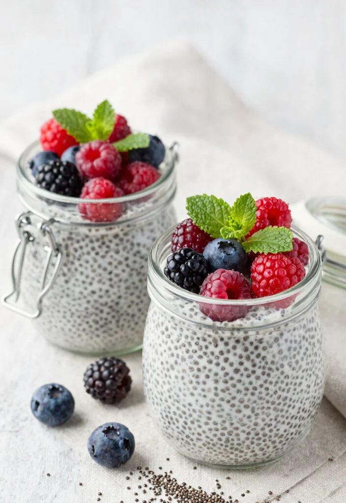 19 Gluten and Dairy Free Snack Recipes: Portable & Easy - 13. Chia Seed Pudding 1
