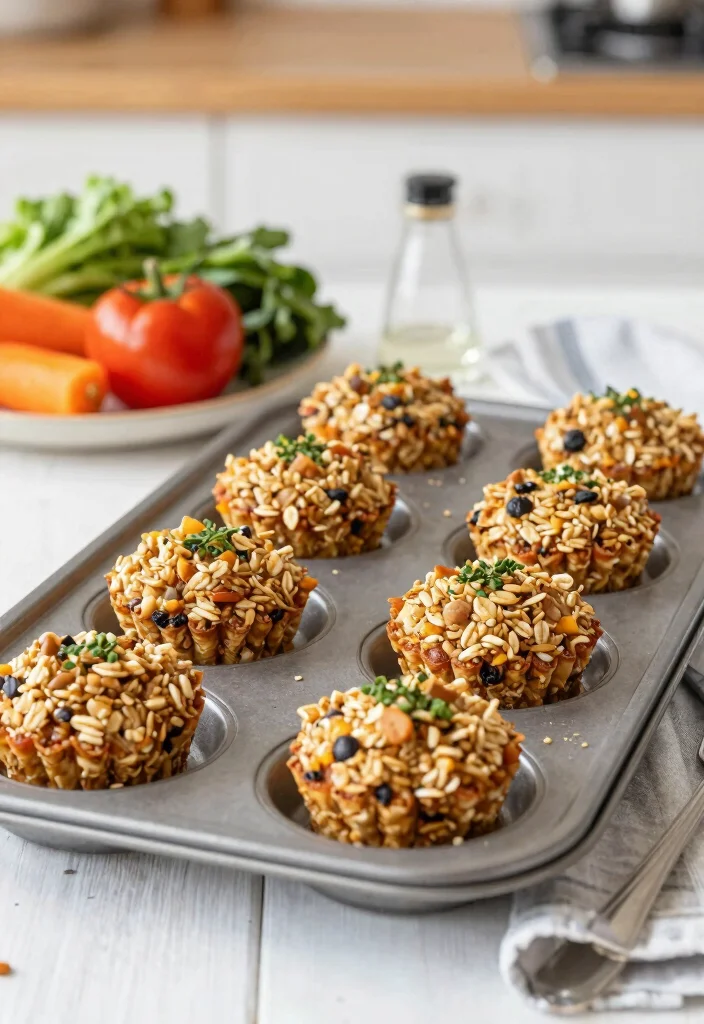 19 Gluten and Dairy Free Snack Recipes: Portable & Easy - 15. Savory Oatmeal Cups 1