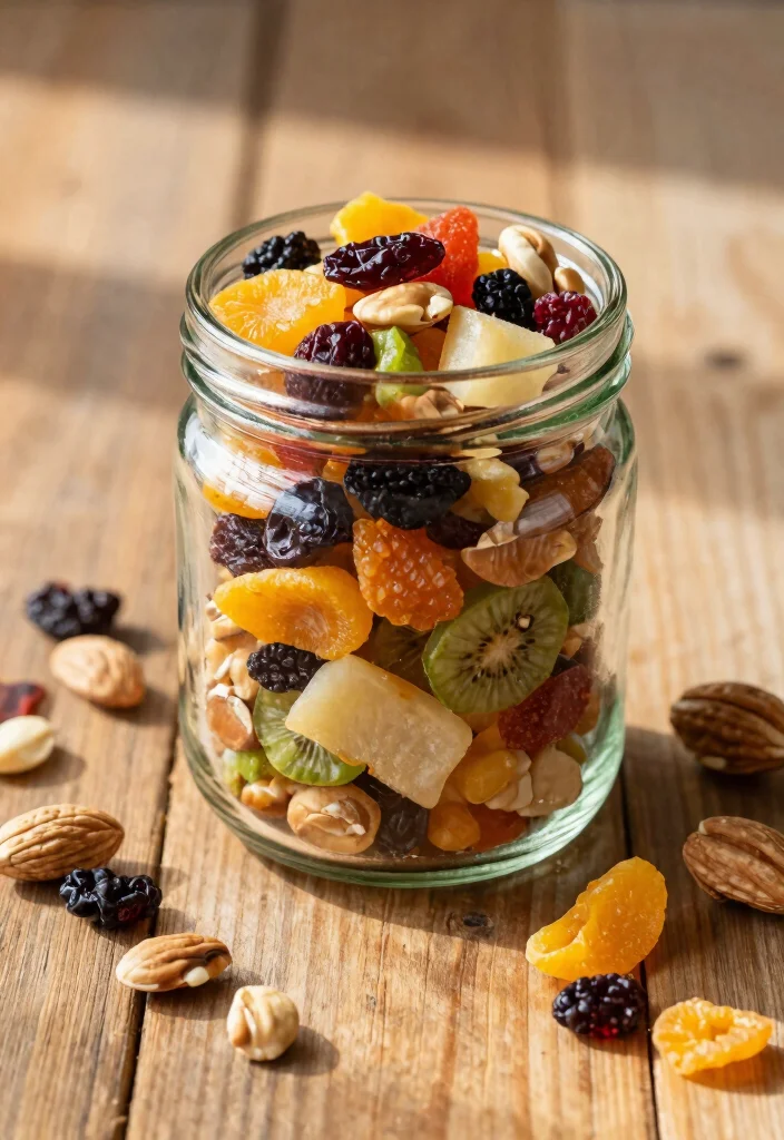 19 Gluten and Dairy Free Snack Recipes: Portable & Easy - 9. Fruit and Nut Trail Mix 1