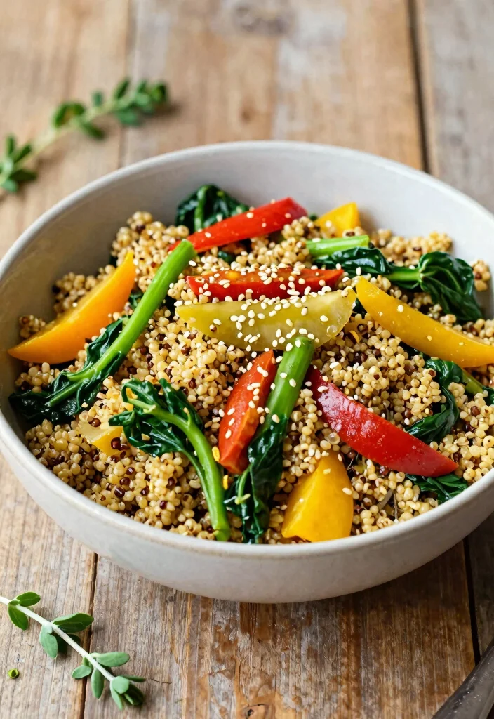 19 Simple Gluten Free Meals Ready in 30 Minutes or Less - 1. Quinoa Vegetable Stir-Fry 1
