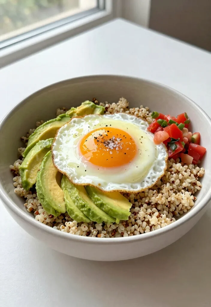 19 Simple Gluten Free Meals Ready in 30 Minutes or Less - 12. Egg and Avocado Breakfast Bowl 1