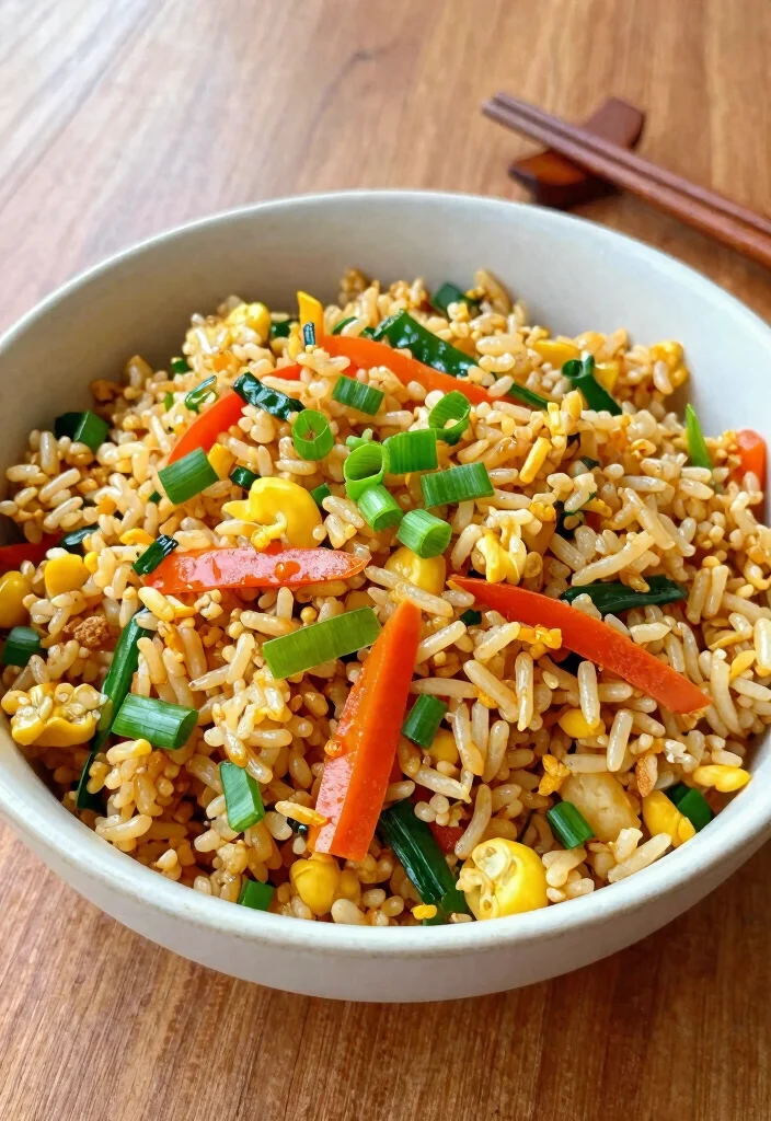 19 Simple Gluten Free Meals Ready in 30 Minutes or Less - 13. Vegetable Fried Rice 1