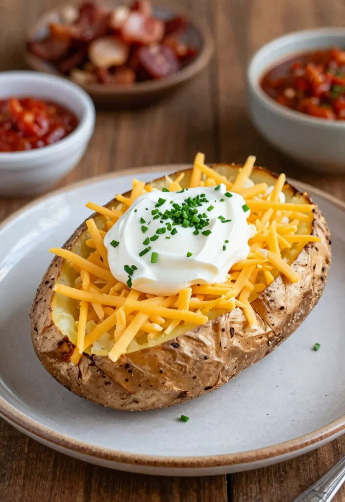 19 Simple Gluten Free Meals Ready in 30 Minutes or Less - 14. Baked Potato with Toppings 1