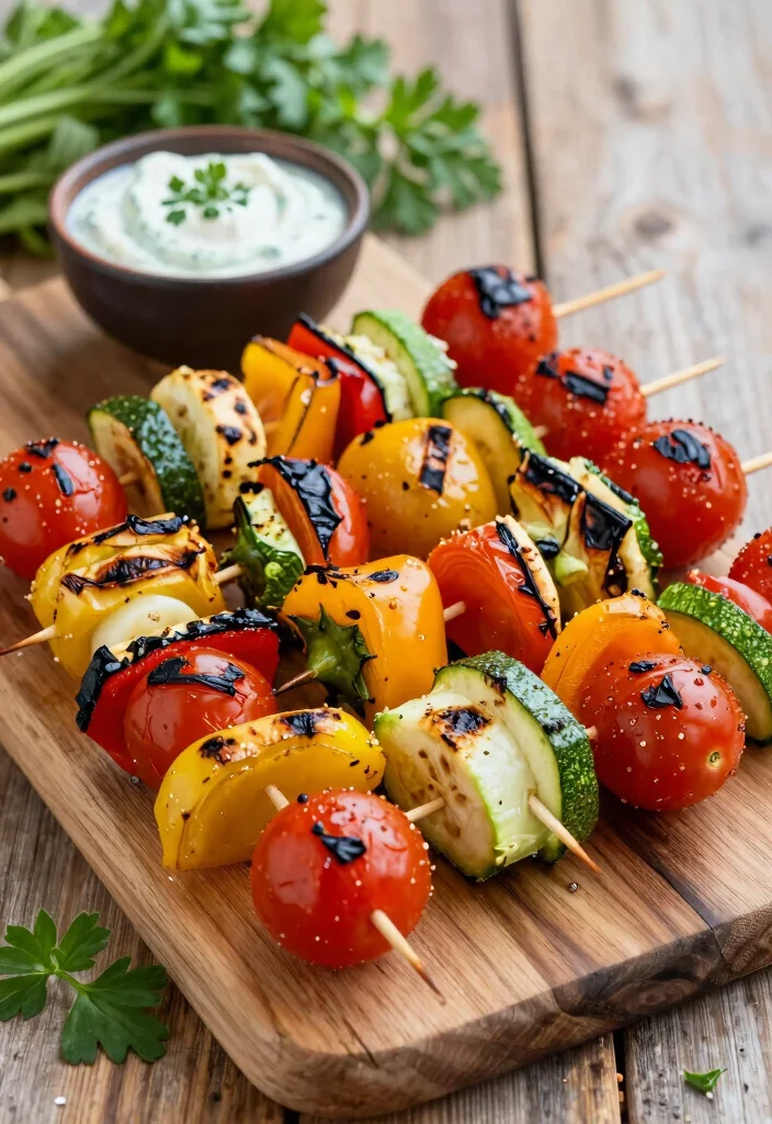 19 Simple Gluten Free Meals Ready in 30 Minutes or Less - 16. Grilled Vegetable Skewers 1
