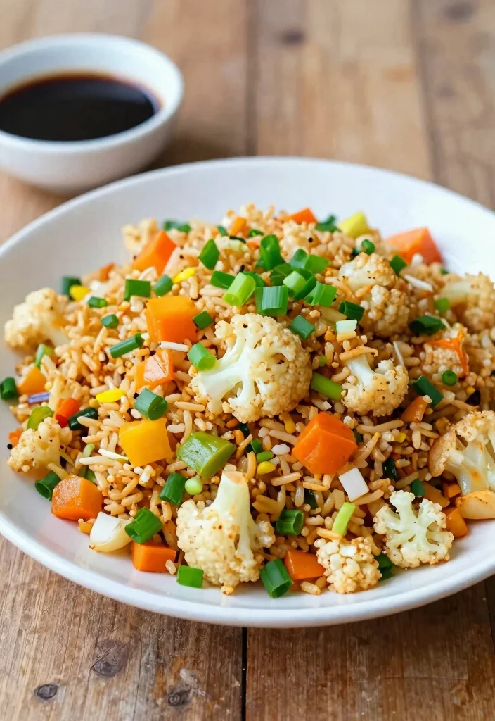 19 Simple Gluten Free Meals Ready in 30 Minutes or Less - 17. Cauliflower Fried Rice 1