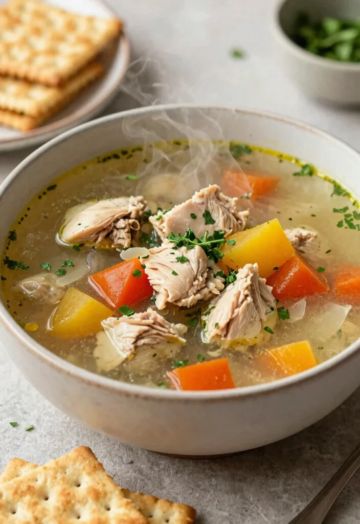 19 Simple Gluten Free Meals Ready in 30 Minutes or Less - 19. Easy Chicken and Vegetable Soup 1