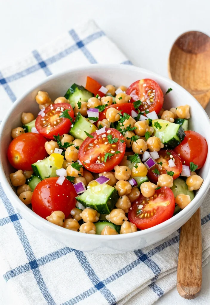 19 Simple Gluten Free Meals Ready in 30 Minutes or Less - 4. Chickpea Salad 1
