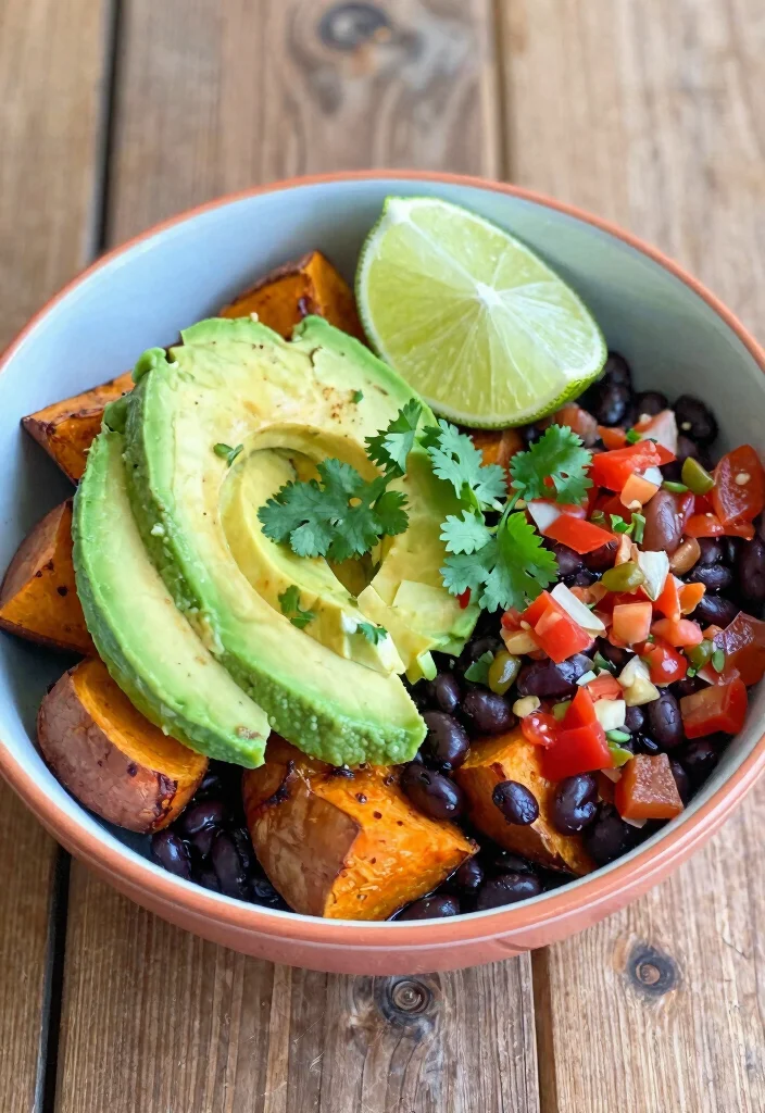 19 Simple Gluten Free Meals Ready in 30 Minutes or Less - 6. Sweet Potato and Black Bean Bowl 1
