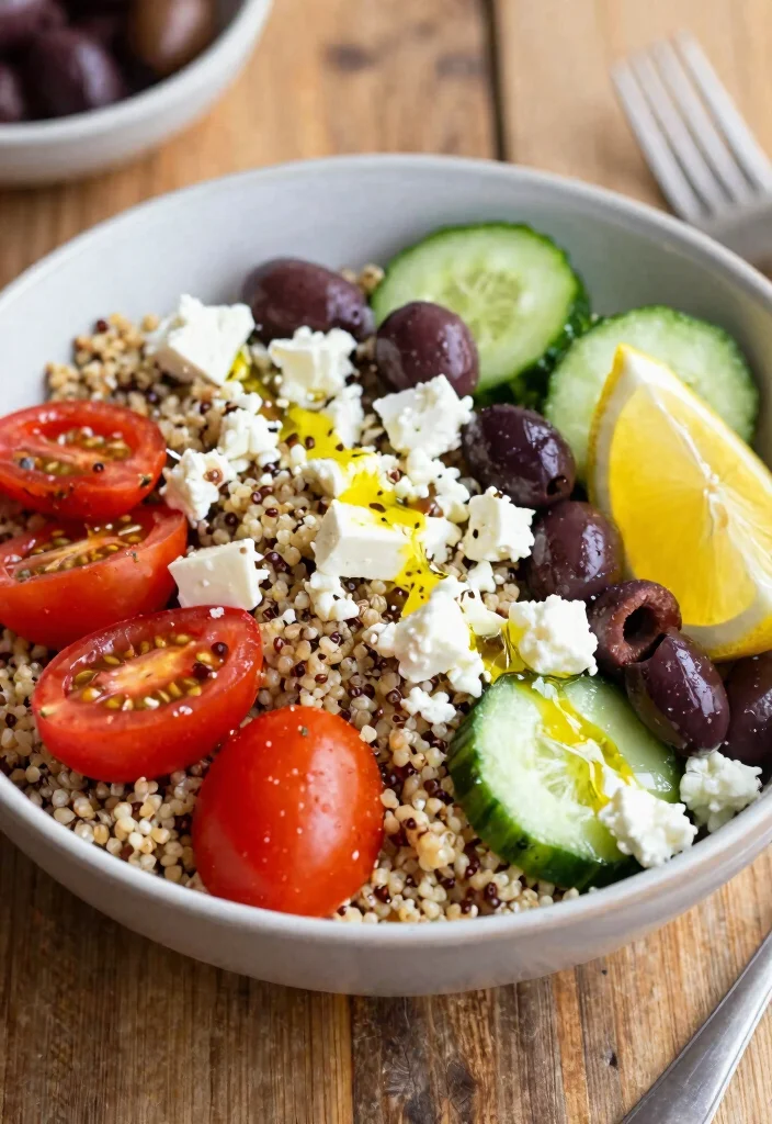 19 Simple Gluten Free Meals Ready in 30 Minutes or Less - 9. Mediterranean Quinoa Bowl 1