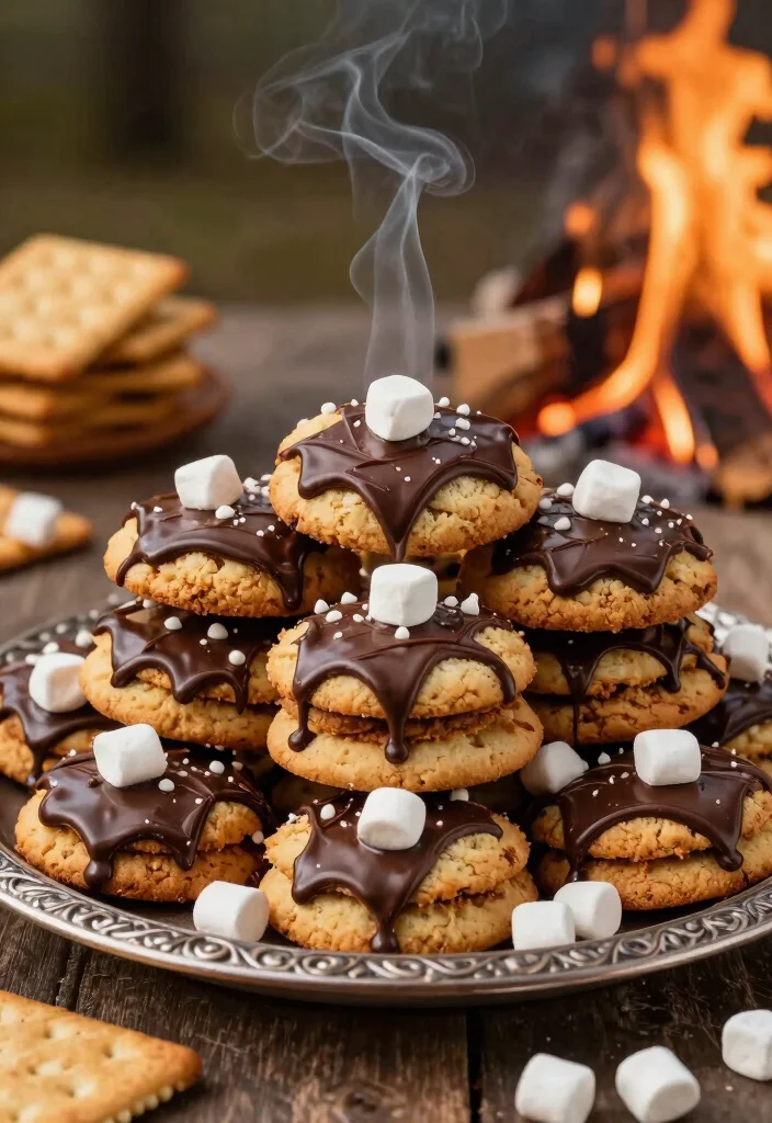 20 Gluten Free Cookie Recipes: Easy & Delicious Options - 13. S’mores Cookies 1
