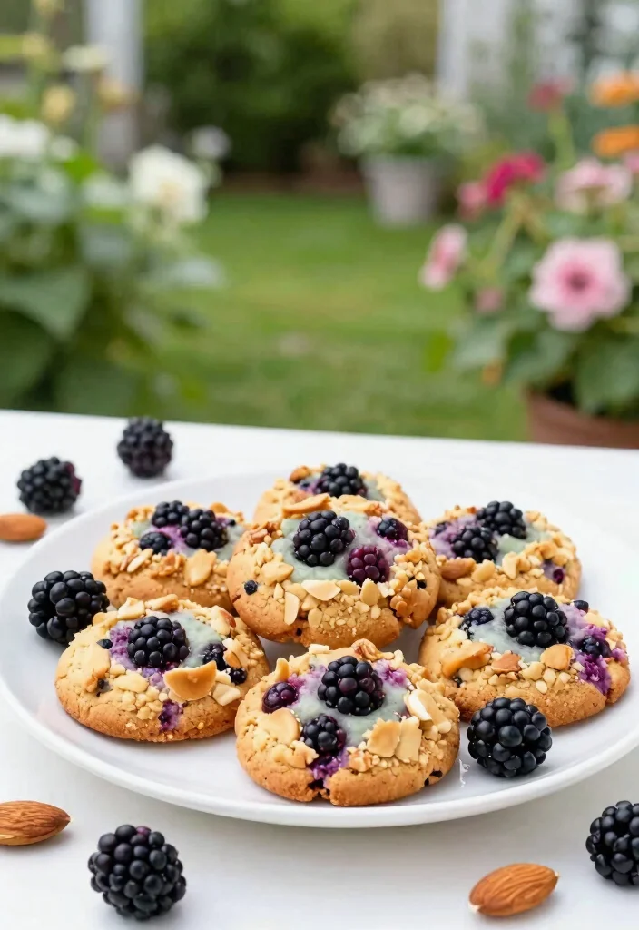 20 Gluten Free Cookie Recipes: Easy & Delicious Options - 14. Blackberry Almond Cookies 1