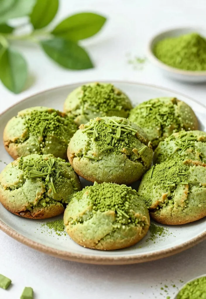 20 Gluten Free Cookie Recipes: Easy & Delicious Options - 15. Matcha Green Tea Cookies 1