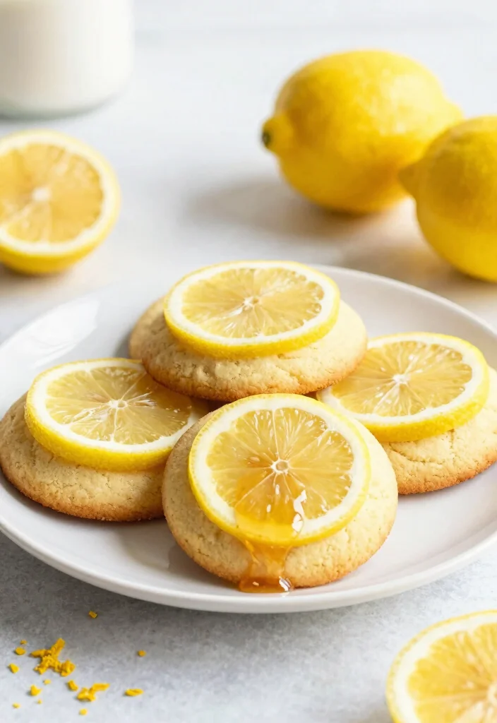 20 Gluten Free Cookie Recipes: Easy & Delicious Options - 16. Honey Lemon Cookies 1