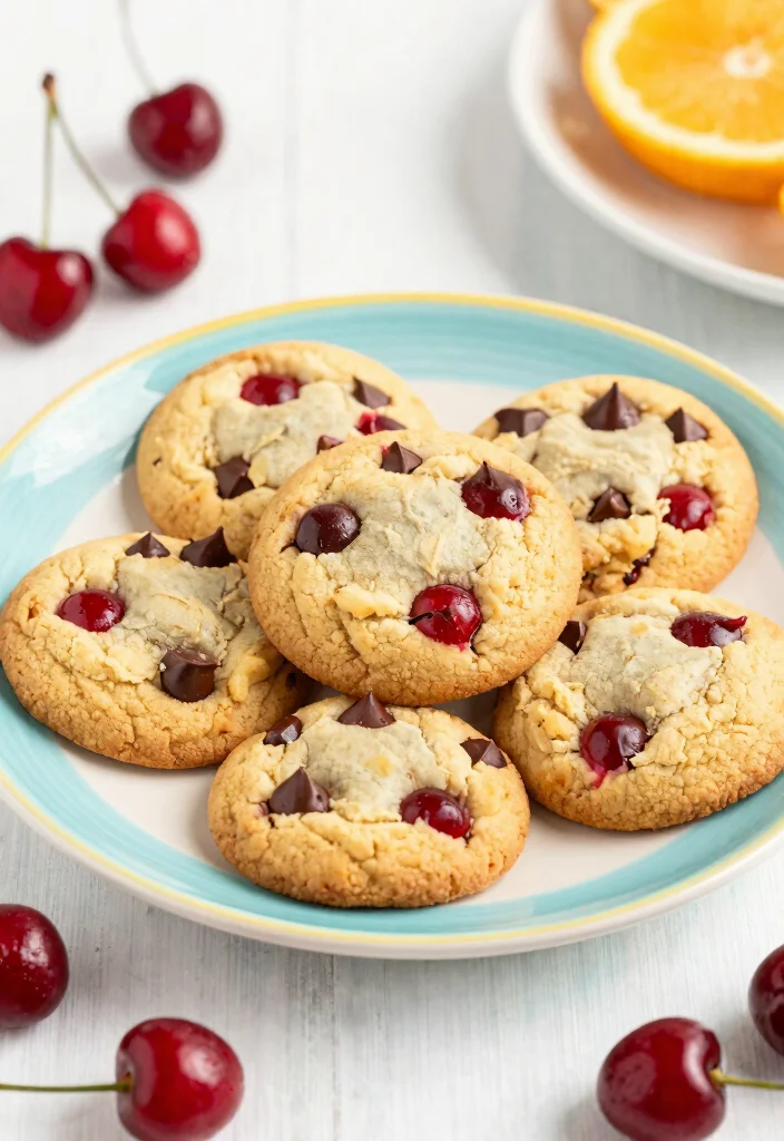 20 Gluten Free Cookie Recipes: Easy & Delicious Options - 20. Cherry Chocolate Chip Cookies 1