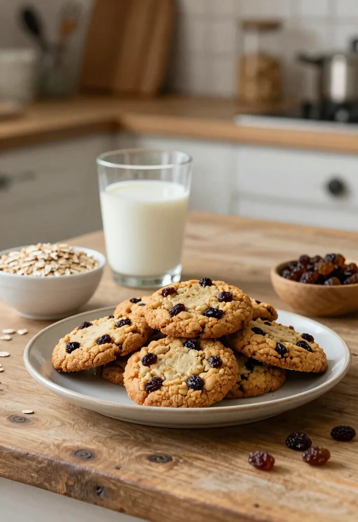20 Gluten Free Cookie Recipes: Easy & Delicious Options - 3. Oatmeal Raisin Cookies 1