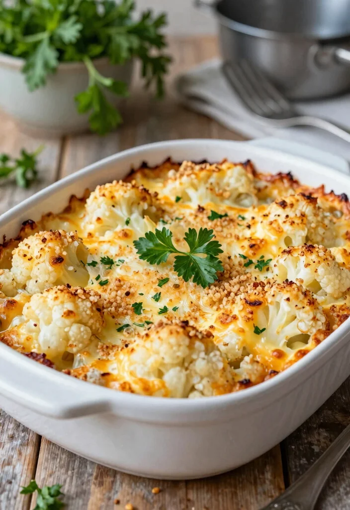 20 Gluten Free Dinner Recipes for Family That Kids Will Approve - 1. Cheesy Cauliflower Casserole 1