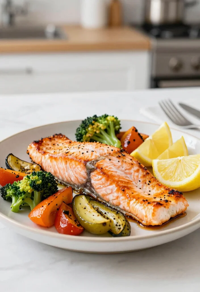 20 Gluten Free Dinner Recipes for Family That Kids Will Approve - 14. Baked Salmon with Veggies 1