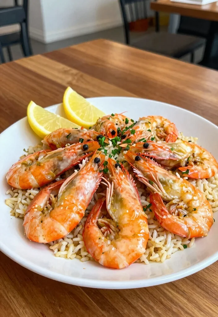 20 Gluten Free Dinner Recipes for Family That Kids Will Approve - 17. Lemon Garlic Shrimp and Rice 1