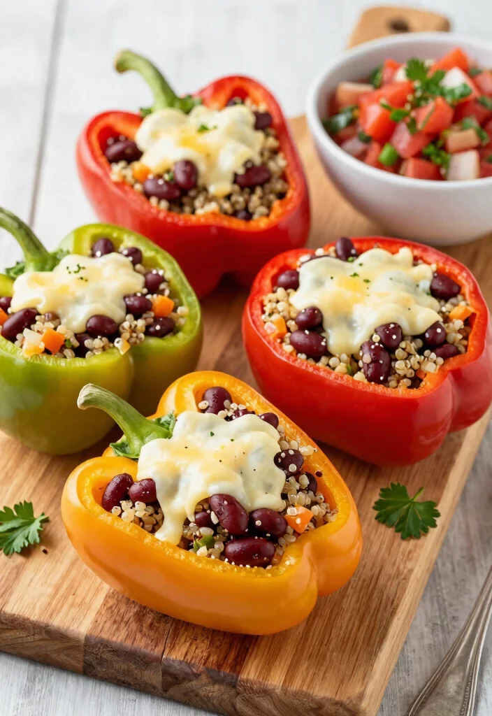 20 Gluten Free Dinner Recipes for Family That Kids Will Approve - 9. Savory Stuffed Peppers 1