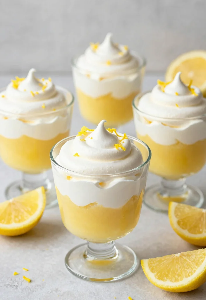 20 Gluten Free Recipes Easy Celiac Desserts (No-Fail Options) - 11. Lemon Meringue Parfaits 1