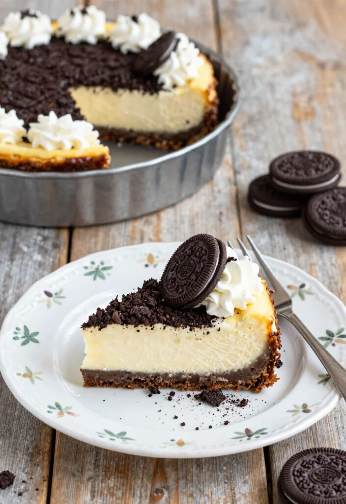20 Gluten Free Recipes Easy Celiac Desserts (No-Fail Options) - 6. No-Bake Oreo Cheesecake 1