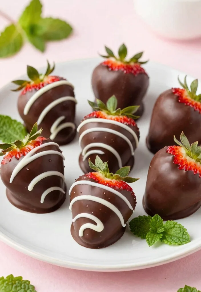 20 Gluten Free Recipes Easy Celiac Desserts (No-Fail Options) - 8. Chocolate Dipped Strawberries 1