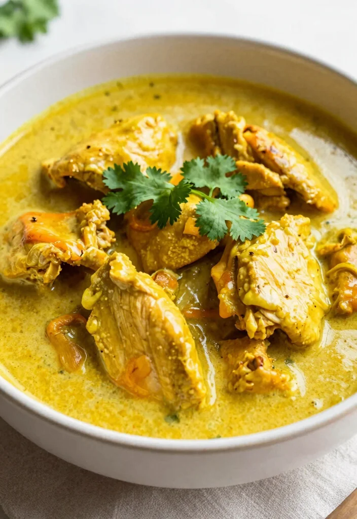 20 Gluten Free Recipes for Dinner: Healthy & Quick Solutions - 17. Coconut Curry Chicken 1