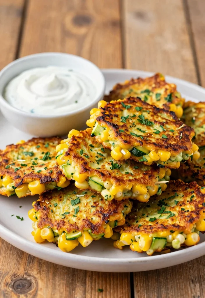 20 Gluten Free Recipes for Dinner: Healthy & Quick Solutions - 19. Zucchini and Corn Fritters 1