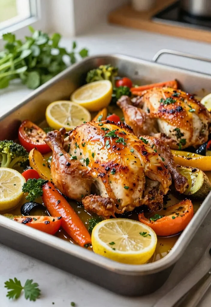 20 Gluten Free Recipes for Dinner: Healthy & Quick Solutions - 4. Sheet Pan Lemon Herb Chicken 1