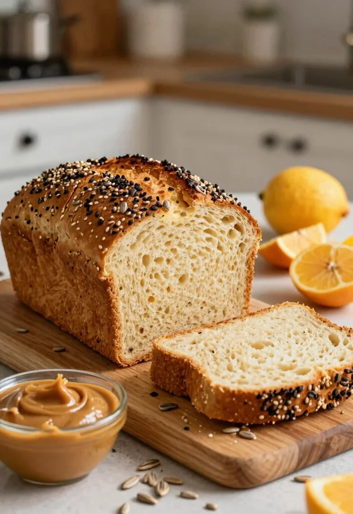 20 Gluten and Dairy Free Bread Recipes for Homemade Goodness - 7. Sunflower Seed Bread 1