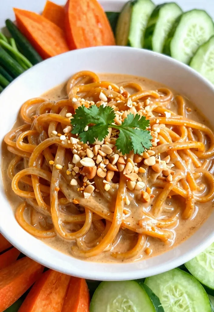 20 Gluten and Dairy Free Recipes for Dinner: Easy Meals - 10. Thai Peanut Sweet Potato Noodles 1