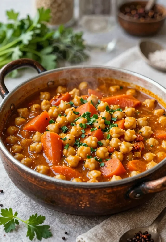 20 Gluten and Dairy Free Recipes for Dinner: Easy Meals - 16. Moroccan Chickpea Stew 1