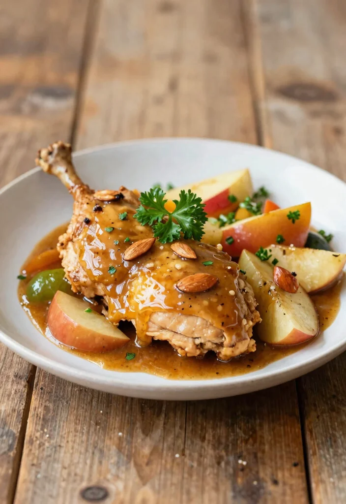 20 Gluten and Dairy Free Recipes for Dinner: Easy Meals - 18. Apple & Almond Butter Chicken 1