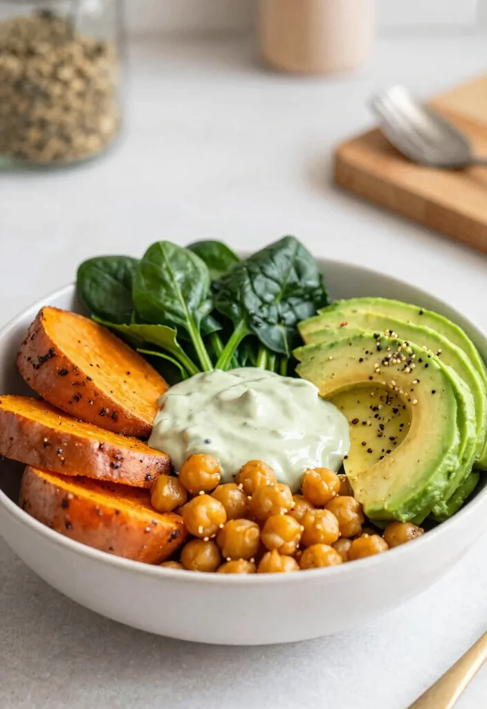 20 Gluten and Dairy Free Recipes for Dinner: Easy Meals - 5. Sweet Potato & Chickpea Buddha Bowl 1