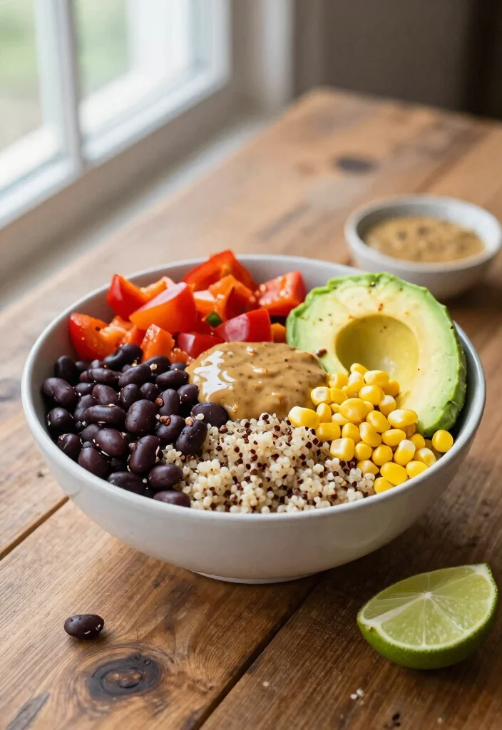 20 Healthy Gluten Free Recipes for Easy Weeknight Meals - 1. Quinoa & Black Bean Veggie Bowl 1
