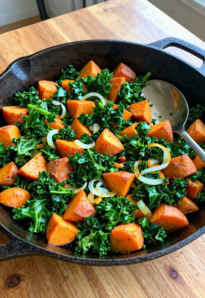 20 Healthy Gluten Free Recipes for Easy Weeknight Meals - 3. Sweet Potato & Kale Hash 1